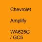 Preview: Chevrolet, Amplify, WA625G / GC5.